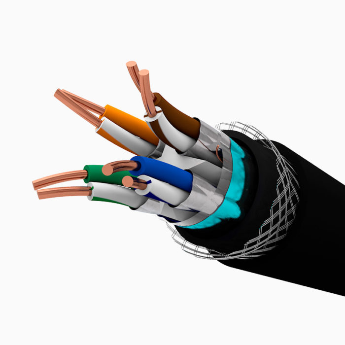 Cable antiroedor UFTP